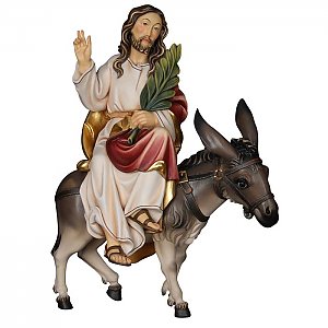 1658E - Jesus mit Palmzweig auf Esel
