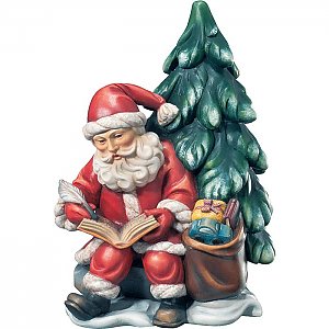 9002 - Weihnachtsmann mit Buch und Baum